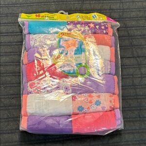 Hanes Girls' Vibrant Bikini Underwear Pack